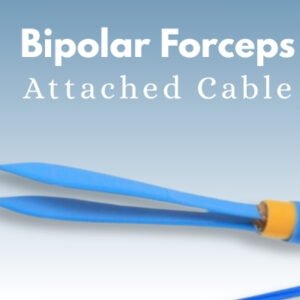 Bipolar Forceps With Attached Cable